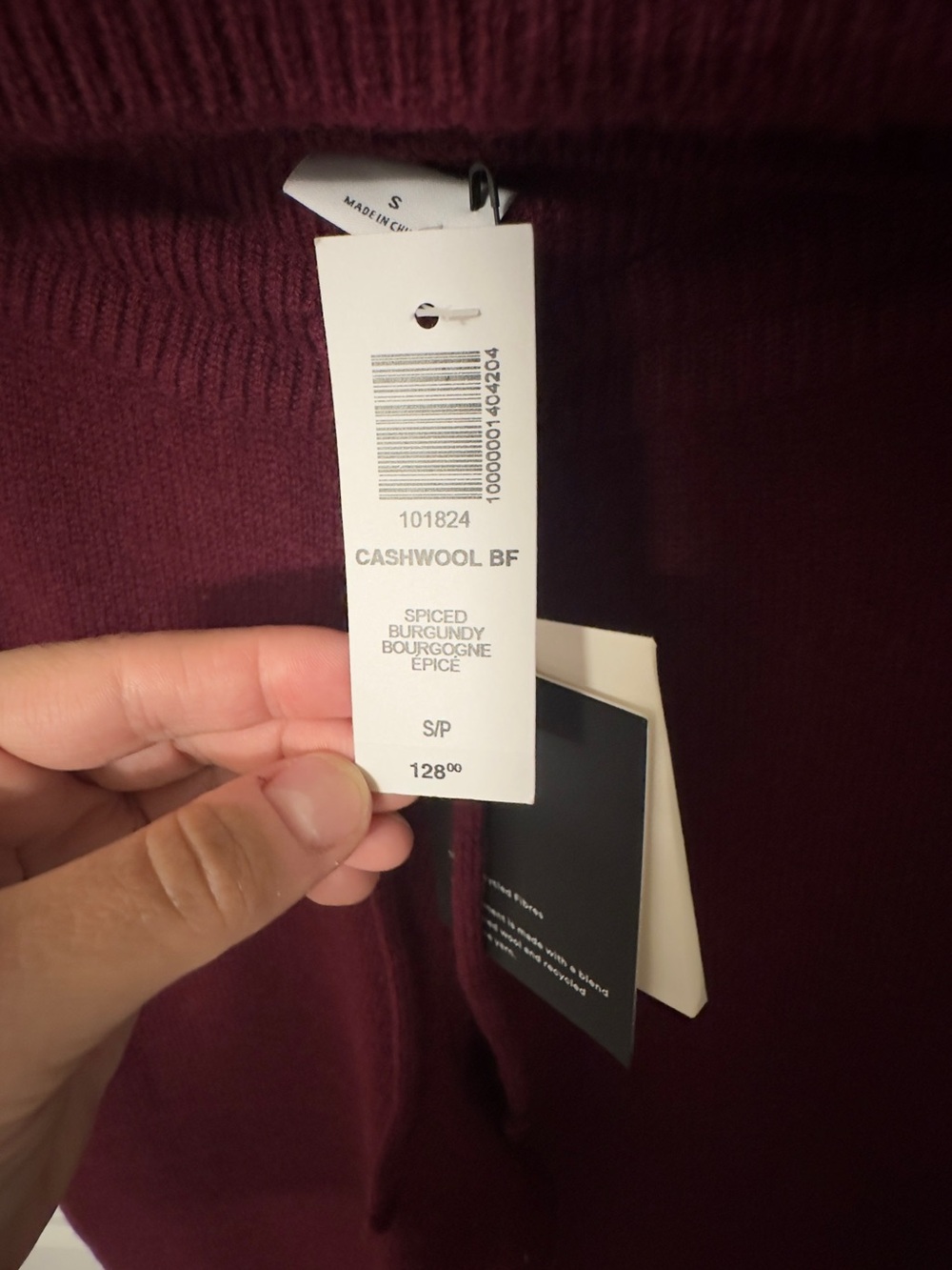 NWT Aritzia TNA Cashmere set - Picture 5 of 9